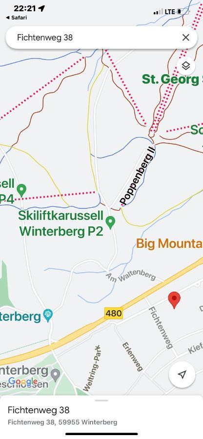 Appartement An Der Erlebniskappe Mit Fahrradkeller Винтерберг Екстериор снимка